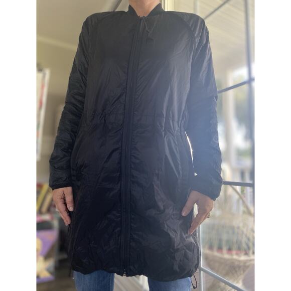 Athleta Women’s Summit Insulated Parka Jacket Black XS - Picture 1 of 7